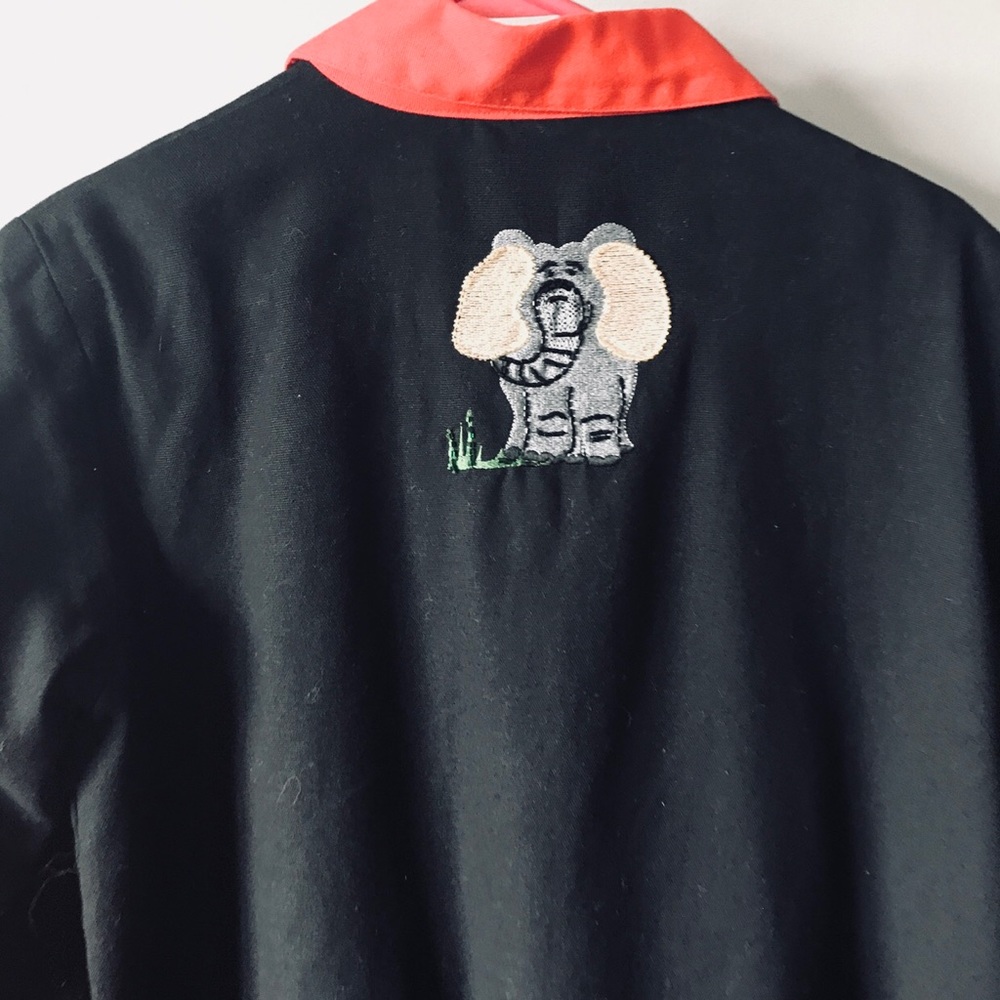 Unique Animal embroidered jacket - Picture 5 of 5